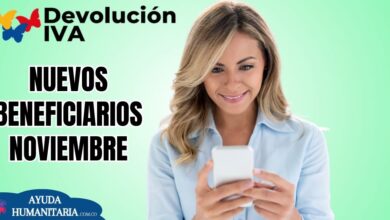 Devolución del IVA: Consulta beneficiarios Noviembre