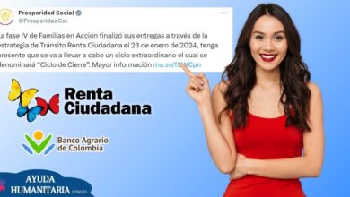 "Ciclo de Cierre" Último pago de Transito a Renta Ciudadana en 2024
