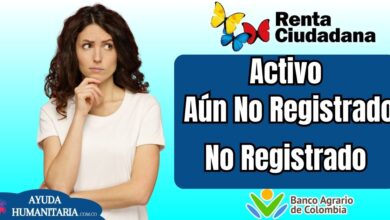 Renta Ciudadana: Acta de Compromiso y estado Activo, No Registrado y Aún No Registrado