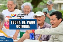 Beneficiarios de Colombia Mayor recibiendo el noveno pago en octubre de 2025
