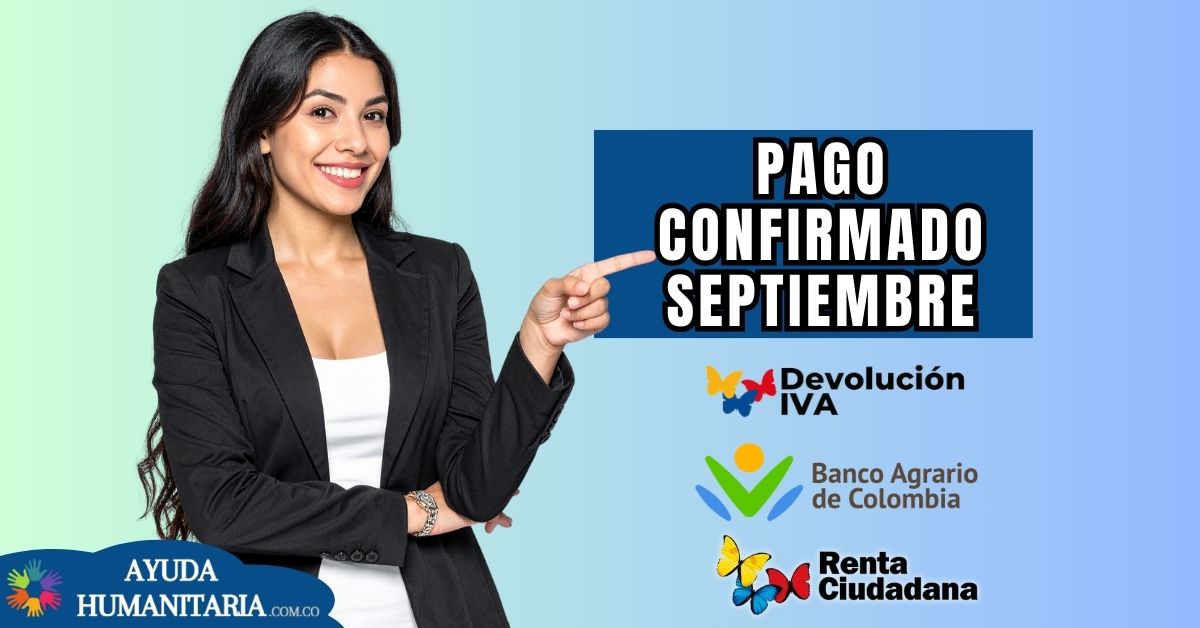 Beneficiarios recibiendo transferencias de Renta Ciudadana y Devolución del IVA en septiembre 2025