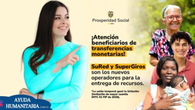 pago de subsidios SuRed y SuperGiros en Colombia