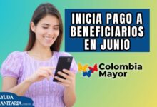 beneficiario consultando las fechas de pago del ciclo 5 de Colombia Mayor en junio