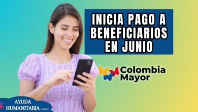 beneficiario consultando las fechas de pago del ciclo 5 de Colombia Mayor en junio
